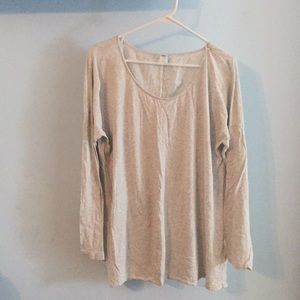 Gray old navy maternity top